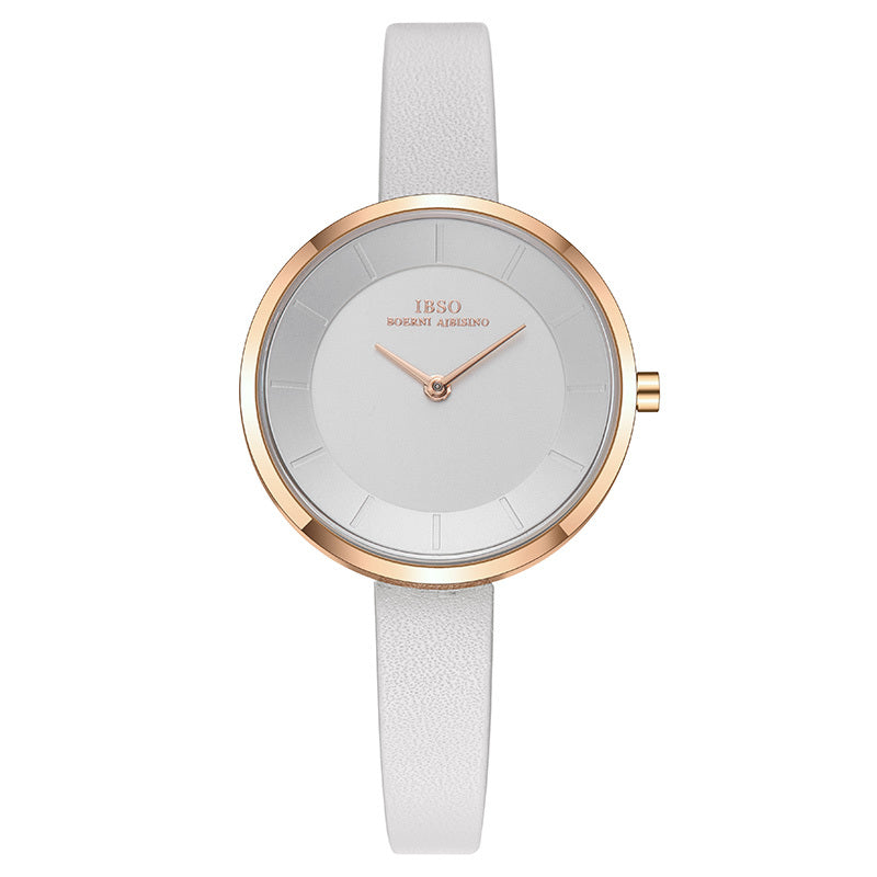 Fashion Trend Thin Ladies Student Waterproof Watch