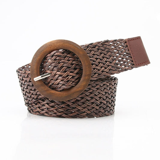 New ladies woven belt