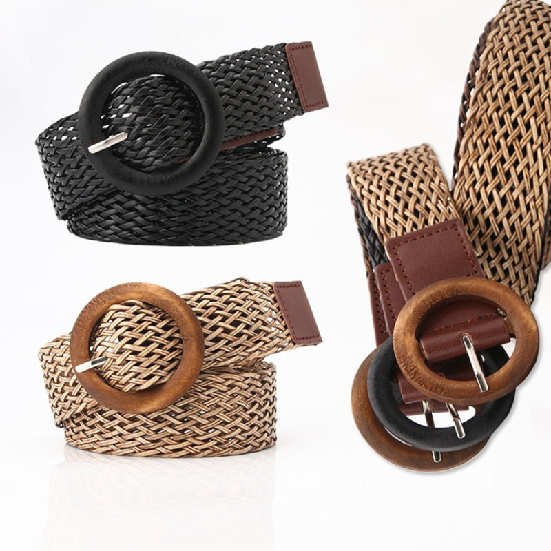 New ladies woven belt