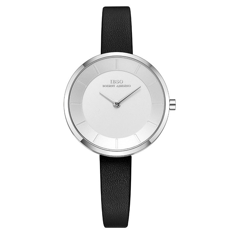 Fashion Trend Thin Ladies Student Waterproof Watch