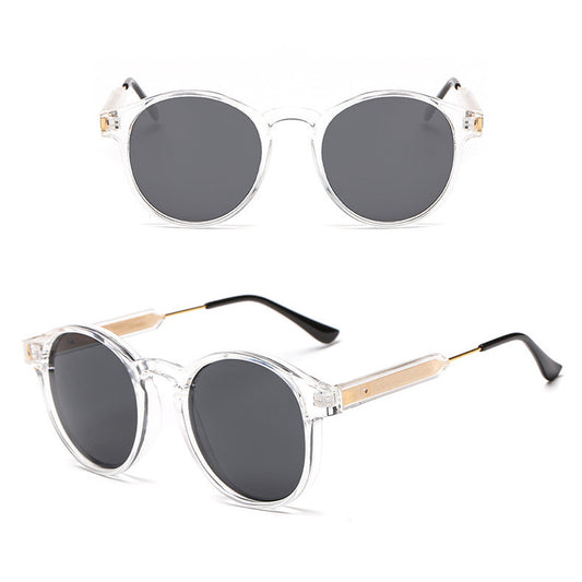 Women's Retro Sunglasses Round Sun Glasses